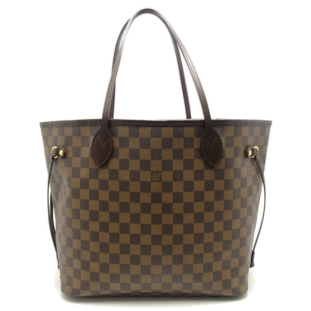 Louis Vuitton Damier Neverfull MM Ebene Tote Bag